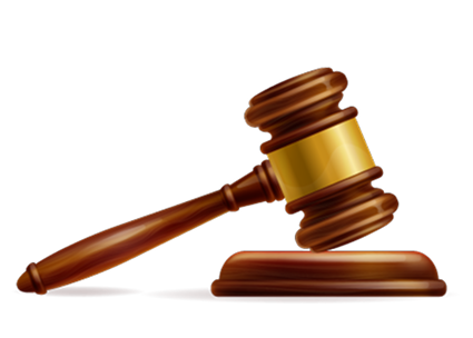 Lawyer hammer in court